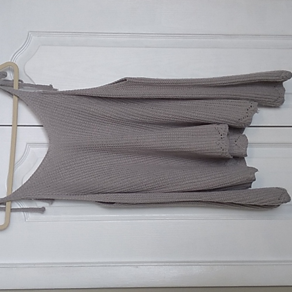 Cold shoulder sweater